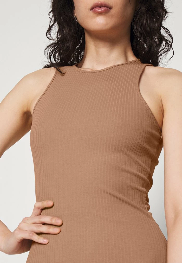 Remise 😀 REDEZIGN - Robe Fourreau - Brown 💯 6 Remise 😀 REDEZIGN - Robe Fourreau - Brown 💯 – Image 6