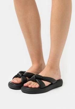 Meilleur prix ❤️ Zign LEATHER - Mules - Black 🛒