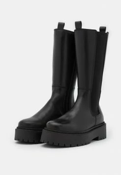 Promo 🧨 Zign LEATHER - Bottes à Plateau - Black 🤩 -Pas Cher Zign Boutique 46fe3132fd404b74a8556c70bc23fef0