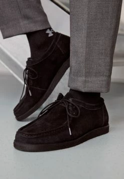 Bon marché ⭐ Zign LEATHER - Chaussures à Lacets - Black 😍 -Pas Cher Zign Boutique 470742379124419daec09505f290d746