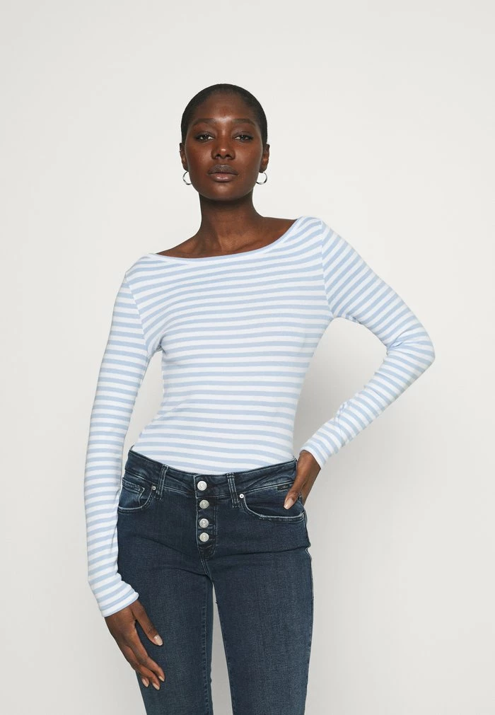 Vente flash ❤️ Zign T-shirt à Manches Longues - Blue/white ✨ 1 Vente flash ❤️ Zign T-shirt à Manches Longues - Blue/white ✨