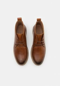 Vente flash ❤️ Zign LEATHER - Bottines à Lacets - Cognac ⌛ -Pas Cher Zign Boutique 49c01000c39a4c0bb8fcbe706c638c3e