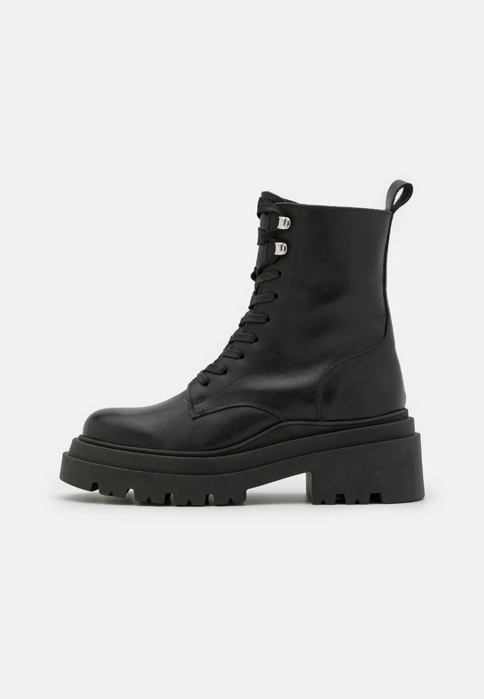 Meilleure vente ⭐ Zign LEATHER WINTER BOOTIES - Bottines à Plateau - Black 🧨 2 Meilleure vente ⭐ Zign LEATHER WINTER BOOTIES - Bottines à Plateau - Black 🧨 – Image 2