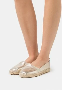 Meilleure vente ⭐ Zign LEATHER - Espadrilles - Gold-coloured ⌛