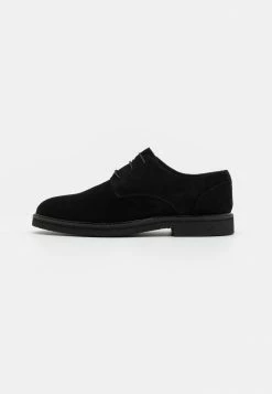 De gros ❤️ Zign LEATHER - Chaussures à Lacets - Black 🎉