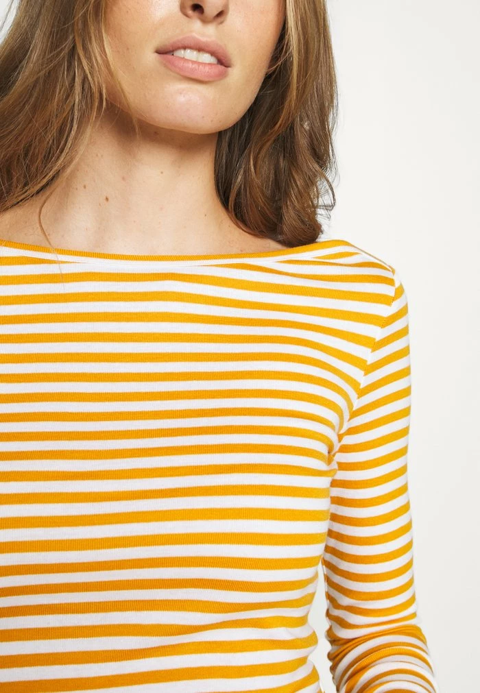 Vente flash 🌟 Zign T-shirt à Manches Longues - Dark Yellow/white 🎉 5 Vente flash 🌟 Zign T-shirt à Manches Longues - Dark Yellow/white 🎉 – Image 5