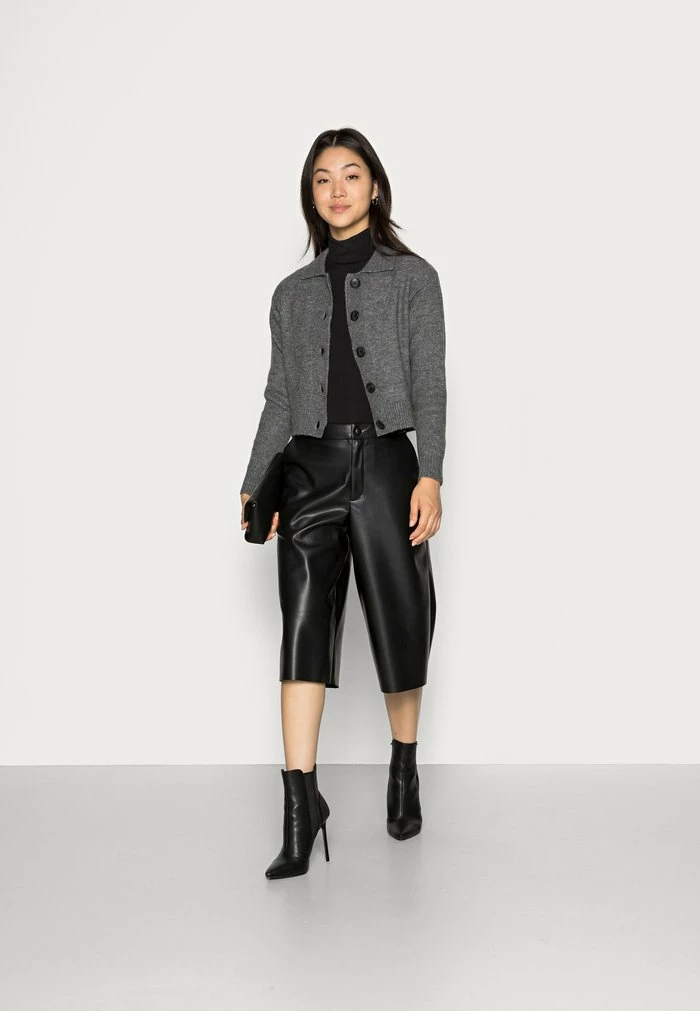 Budget 🧨 Zign POLO CARDIGAN - Gilet - Mottled Dark Grey 🎁 2 Budget 🧨 Zign POLO CARDIGAN - Gilet - Mottled Dark Grey 🎁 – Image 2