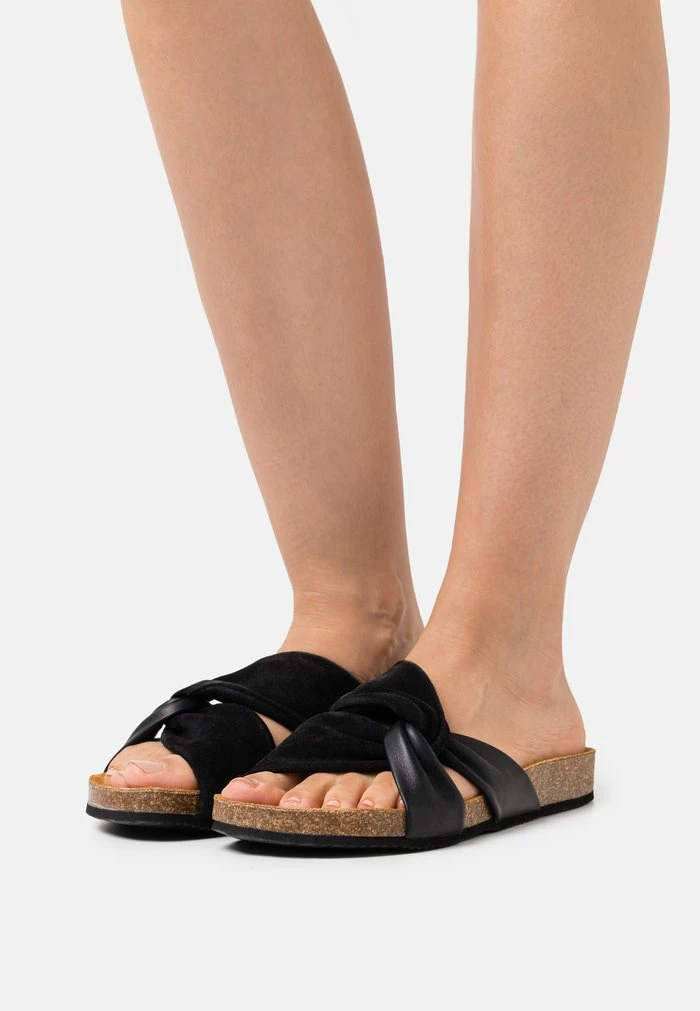 Coupon ✔️ Zign LEATHER - Chaussons - Black 🔔 1 Coupon ✔️ Zign LEATHER - Chaussons - Black 🔔