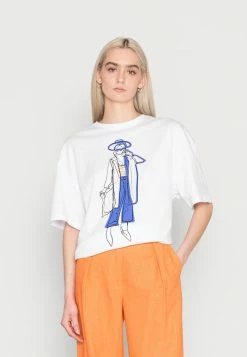 Vente flash 🔔 Zign T-shirt Imprimé - White 🛒