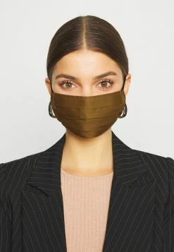 Coupon 🤩 Zign 3 PACK - Masque En Tissu - Dark Green/white/khaki 💯