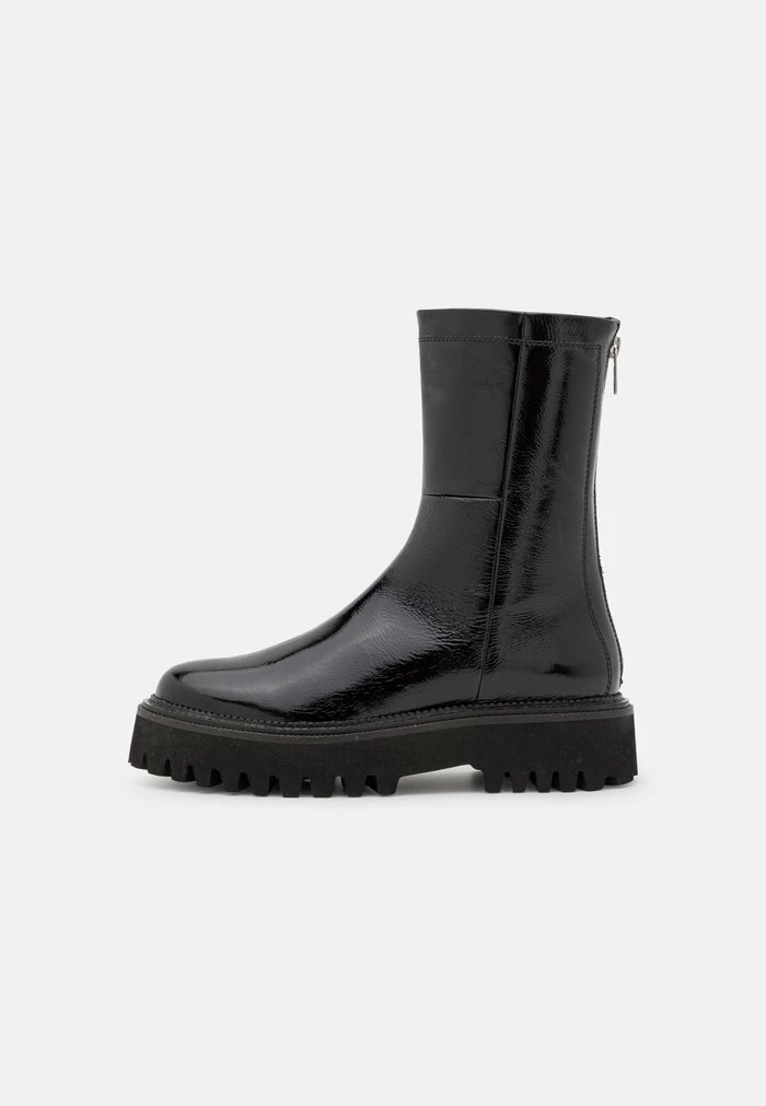 Remise ⌛ Zign LEATHER - Bottines à Plateau - Black 🌟 2 Remise ⌛ Zign LEATHER - Bottines à Plateau - Black 🌟 – Image 2