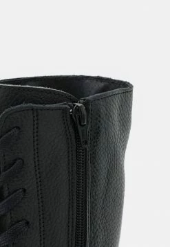 Vente flash 🤩 Zign LEATHER - Bottes à Lacets - Black ❤️ -Pas Cher Zign Boutique 55aa9399c8434a1799875b6f226e3193