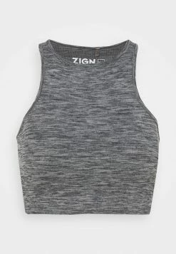 Meilleure vente 🎁 Zign Débardeur - Mottled Dark Grey 🛒 -Pas Cher Zign Boutique 55d14fb6dc5b4540b0edf56de4d18fa6