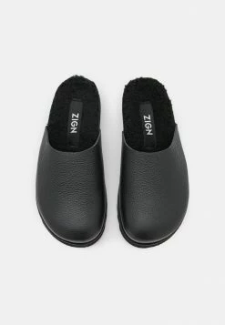 Tout neuf ❤️ Zign LEATHER - Mules - Black 🧨 -Pas Cher Zign Boutique 56f9061c3b7745259ea16e5e7f1040b2