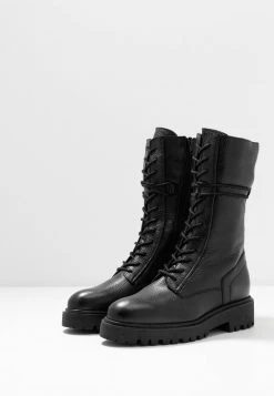 Coupon 👏 Zign Bottes à Lacets - Black 😉 -Pas Cher Zign Boutique 58ac5469c96a48128a867c0e45f5958a