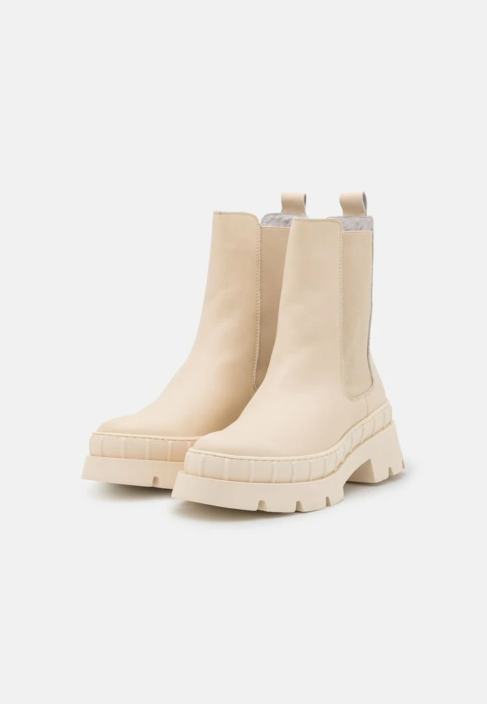 Meilleure affaire 💯 Zign LEATHER - Bottines à Plateau - Nude 🧨 3 Meilleure affaire 💯 Zign LEATHER - Bottines à Plateau - Nude 🧨 – Image 3