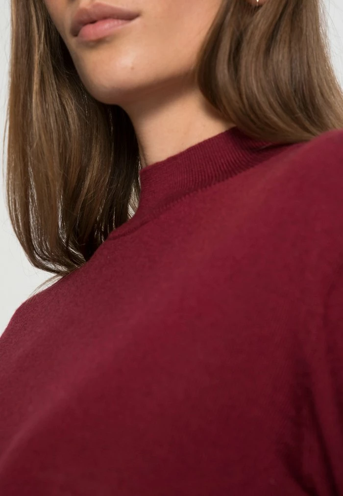 Grosses soldes ✨ Zign WOOL KNIT JUMPER - Pullover - Bordeaux 🤩 5 Grosses soldes ✨ Zign WOOL KNIT JUMPER - Pullover - Bordeaux 🤩 – Image 5