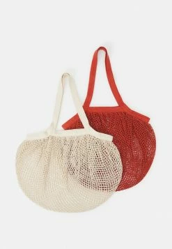 Meilleur prix 🛒 Zign 2 PACK - Cabas - Offwhite/red 🔥