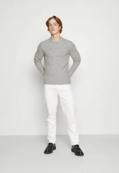 Promo ⭐ Zign Pullover - Mottled Light Grey ❤️ -Pas Cher Zign Boutique 5e00e1ed99ea4047a28b93f541d03996