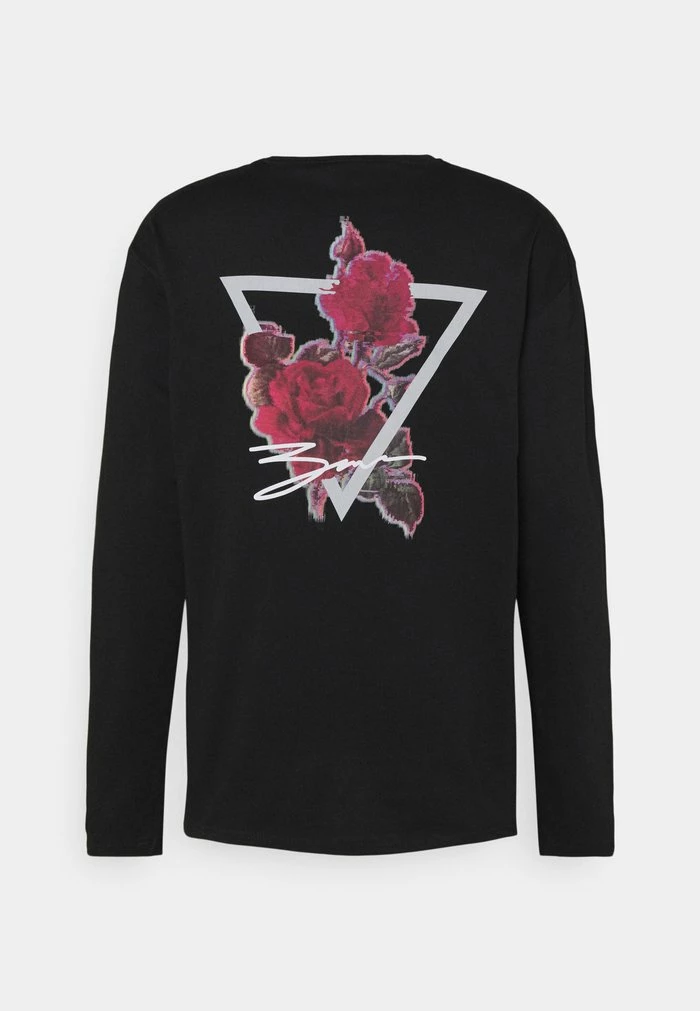 Meilleure affaire 😉 Zign TRAINGLE ROSES UNISEX - T-shirt à Manches Longues - Black 🛒 2 Meilleure affaire 😉 Zign TRAINGLE ROSES UNISEX - T-shirt à Manches Longues - Black 🛒 – Image 2