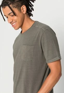 Promo 👍 Zign RAW EDGE TEE RELAXED - T-shirt Basique - 603 🛒 -Pas Cher Zign Boutique 61d5215229d44cb28f2abee6e5a671ba