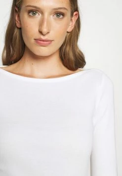 Bon marché 🤩 Zign T-shirt à Manches Longues - White ⌛ -Pas Cher Zign Boutique 62237e5365ca49b7a784d9091a7b40bc