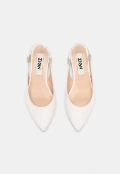 Meilleur prix 🎁 Zign Ballerines - White 😀 -Pas Cher Zign Boutique 629809dd8762461ab180f74e2a5dfbd0