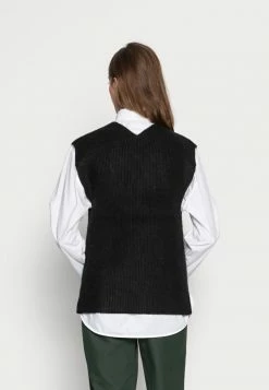 Meilleure vente ⭐ Zign ALPACA WOOL BLEND VEST - Pullover - Black 😉 -Pas Cher Zign Boutique 6345084d6bd447f8b5dae09429e1edb2