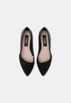 Meilleure affaire 🛒 Zign LEATHER - Ballerines - Black 🎁 11 Meilleure affaire 🛒 Zign LEATHER - Ballerines - Black 🎁 -Pas Cher Zign Boutique 646cd59123a84ba484caeea9c6d4ab13