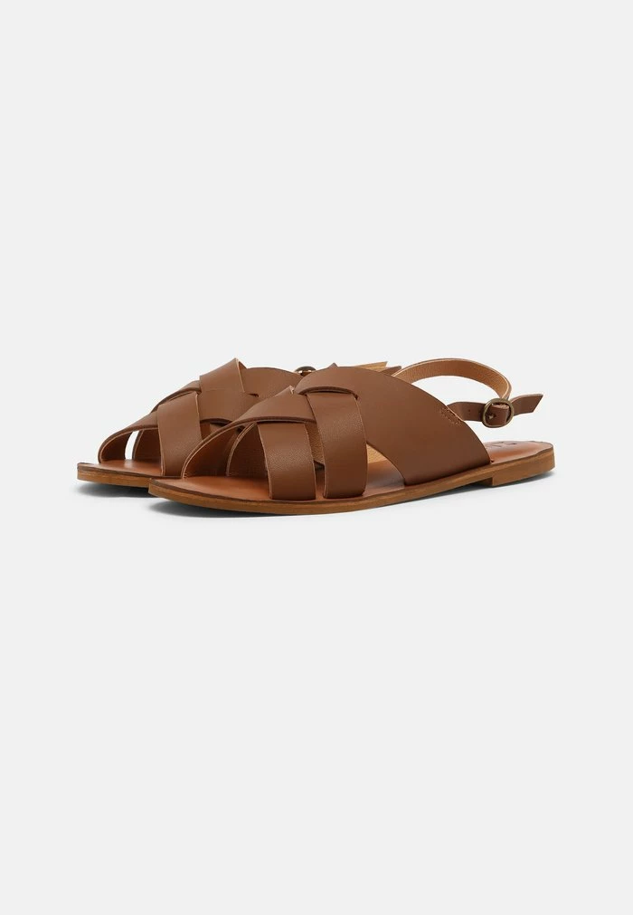 Grosses soldes ⌛ Zign LEATHER - 🩴 Sandales - Cognac ✨ 3 Grosses soldes ⌛ Zign LEATHER - 🩴 Sandales - Cognac ✨ – Image 3