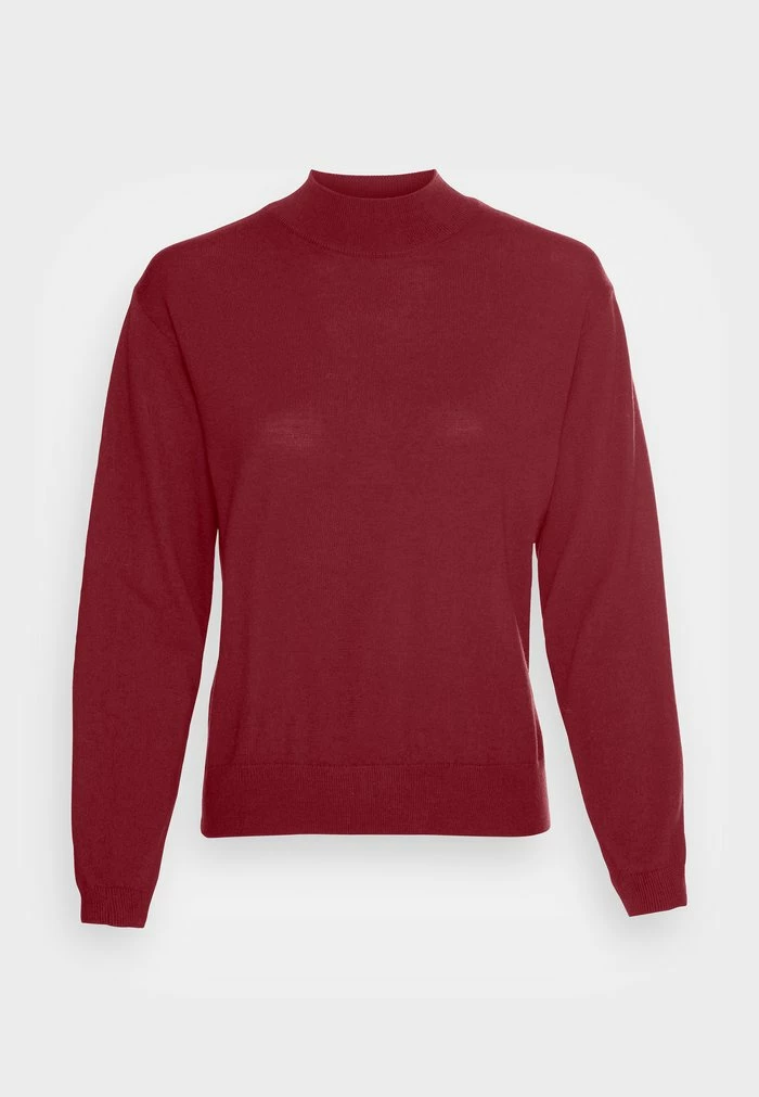 Grosses soldes ✨ Zign WOOL KNIT JUMPER - Pullover - Bordeaux 🤩 4 Grosses soldes ✨ Zign WOOL KNIT JUMPER - Pullover - Bordeaux 🤩 – Image 4