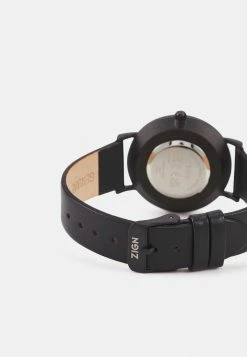 De gros 🔥 Zign LEATHER - Montre - Black 👏 -Pas Cher Zign Boutique 72d8c1dd70a448aeae29500222cc034b