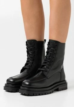 Grosses soldes 😀 Zign Bottines à Lacets - Black 👍