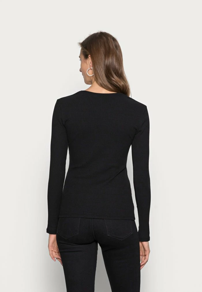 Meilleure vente 😉 Zign T-shirt à Manches Longues - Black ✨ 3 Meilleure vente 😉 Zign T-shirt à Manches Longues - Black ✨ – Image 3