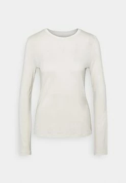 Budget 🔔 Zign SILK BLEND Longsleeve - T-shirt à Manches Longues - Off-white 🎉 -Pas Cher Zign Boutique 81a105023a274a58aa22831c63346acd