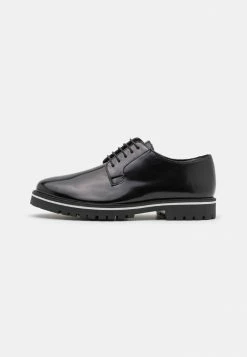 Vente flash 🌟 Zign LEATHER UNISEX - Derbies - Black 💯
