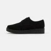 Le moins cher 🛒 Zign LEATHER - Chaussures à Lacets - Black 😉