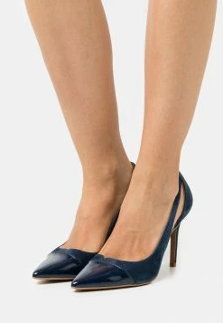 Promo 🤩 Zign LEATHER - Escarpins à Talons Hauts - Blue 👍