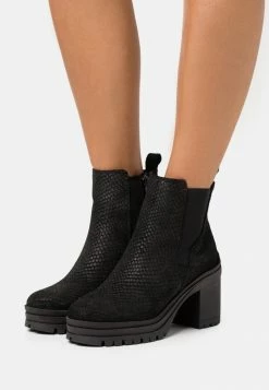 Bon marché ❤️ Zign Bottines à Plateau - Black 👏