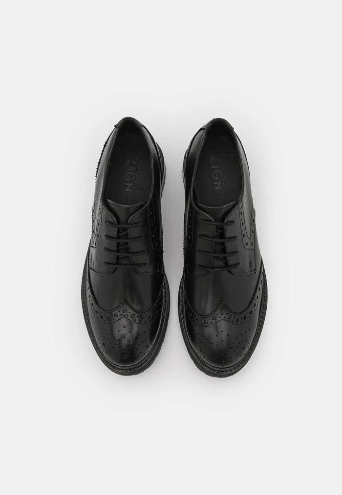 Grosses soldes 💯 Zign Derbies - Black 💯 6 Grosses soldes 💯 Zign Derbies - Black 💯 – Image 6