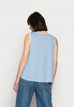 Meilleur prix 💯 Zign Débardeur - White/blue 🔥 -Pas Cher Zign Boutique 887f2f7d103b42fb95e9b459fe24b479