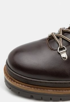 Grosses soldes ❤️ Zign Leather - Bottines à Lacets - Brown 🎉 -Pas Cher Zign Boutique 8901a6cb7a3e447cac3a002501f77b85