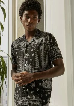 Nouveau 🥰 Zign UNISEX - Chemise - Black ⭐ -Pas Cher Zign Boutique 8c8500783ff34fcc9364f584f1643e7c