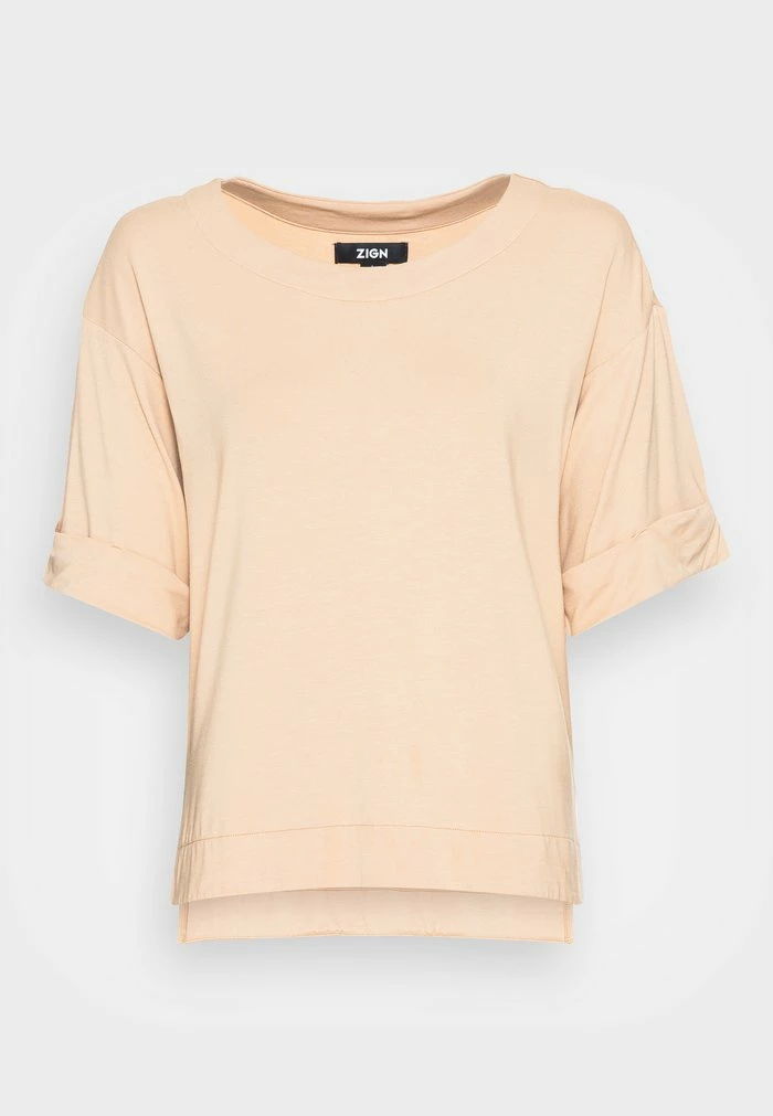 Budget 👍 REDEZIGN - T-shirt Basique - Sand 🥰 4 Budget 👍 REDEZIGN - T-shirt Basique - Sand 🥰 – Image 4