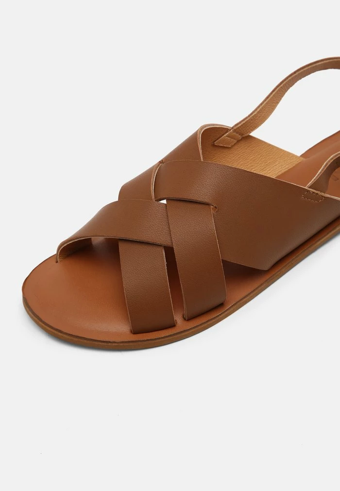 Grosses soldes ⌛ Zign LEATHER - 🩴 Sandales - Cognac ✨ 8 Grosses soldes ⌛ Zign LEATHER - 🩴 Sandales - Cognac ✨ – Image 8