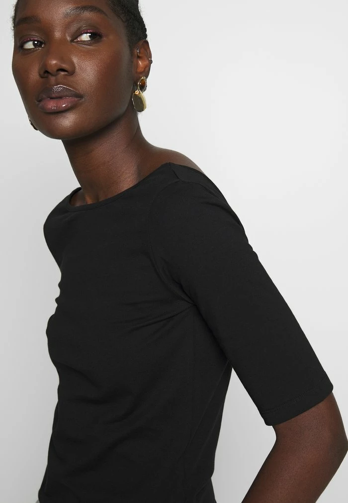 Remise ❤️ Zign T-shirt Imprimé - Black 🥰 6 Remise ❤️ Zign T-shirt Imprimé - Black 🥰 – Image 6