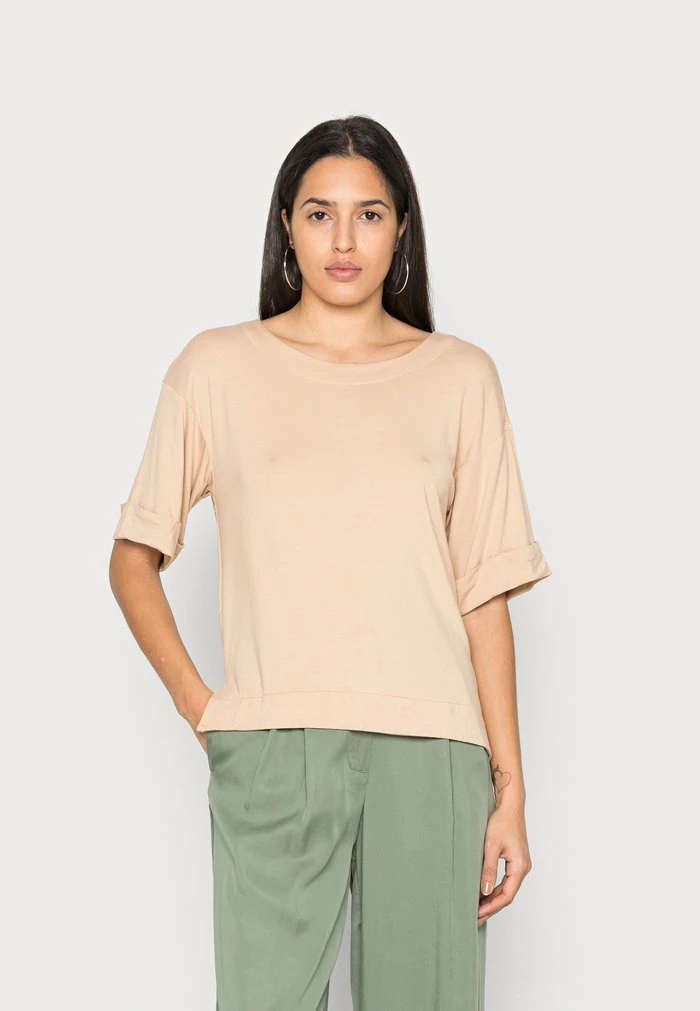 Budget 👍 REDEZIGN - T-shirt Basique - Sand 🥰 1 Budget 👍 REDEZIGN - T-shirt Basique - Sand 🥰