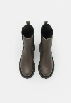 Remise 😉 Zign LEATHER - Bottes à Plateau - Khaki ⌛ -Pas Cher Zign Boutique 958f7237d7124048ae3b3dd6a4caf30e