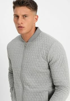 Nouveau 🔔 Zign Blouson Bomber - Mottled Grey ✔️ -Pas Cher Zign Boutique 965693dfb7074466b645db02863bd125