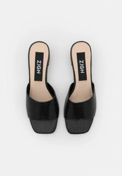 Bon marché ✨ Zign Mules - Black 🥰 -Pas Cher Zign Boutique 98019431720d470492c2f284068a6c14